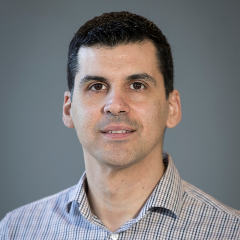 A portrait of Theoklitos Karipidis.