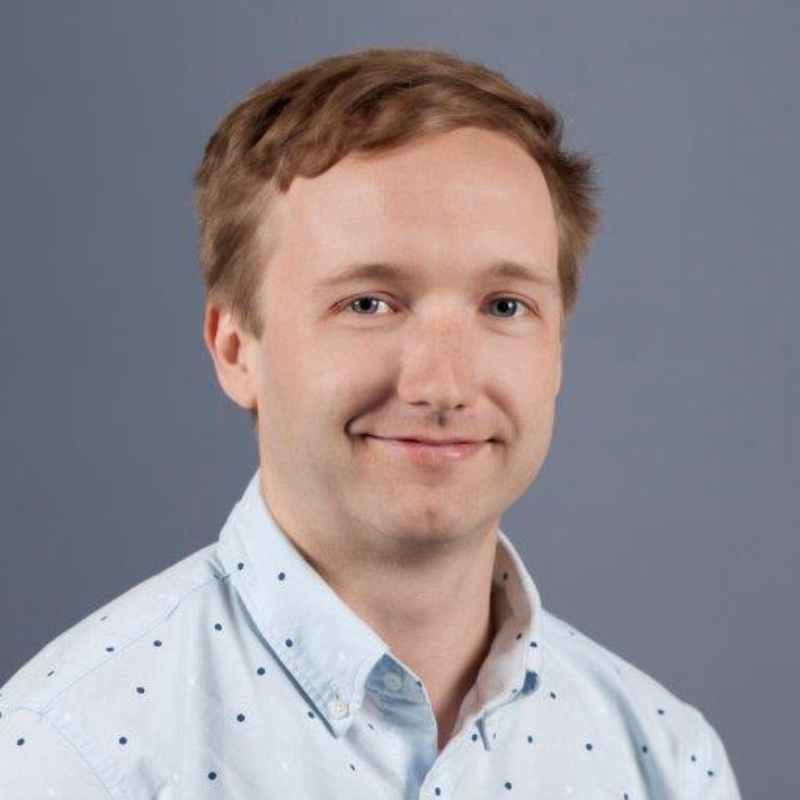 A portrait of Will Merchant.