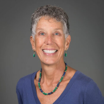 A portrait of Nancy Sileo.