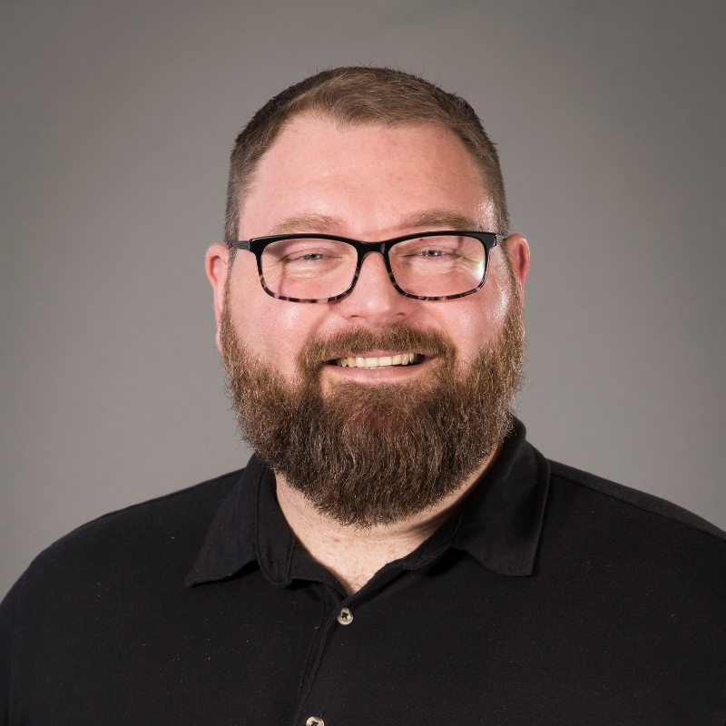 A portrait of Randy Thuesen.