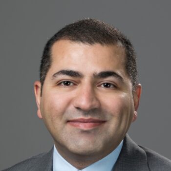 A portrait of Hasan Zaghlawan.