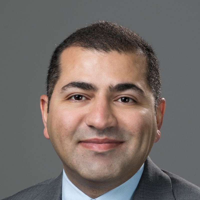 A portrait of Hasan Zaghlawan.