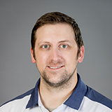 A portrait of Drew Galyardt.