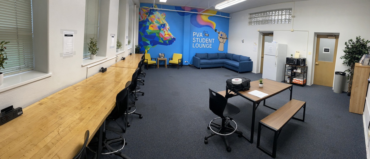 PVA Student lounge.