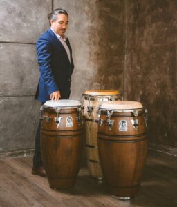 Artist shot of Samuel Torres. 2025 Jazz Fest artist. 