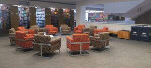 Second floor of Michener Library