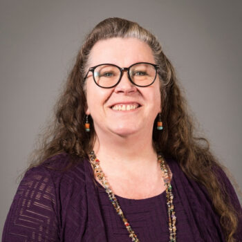 A portrait of Kate Beilmann.