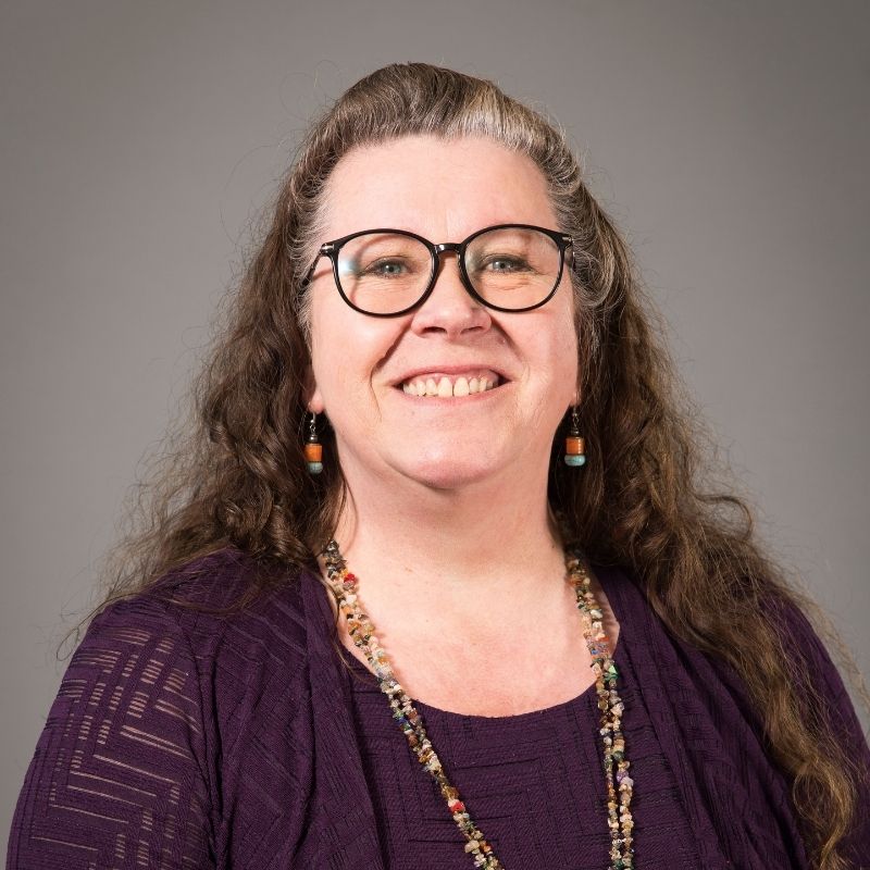 A portrait of Kate Beilmann.