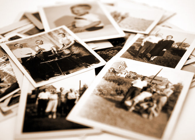 A Stack of Old Photos