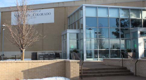Exterior of UNC's center at Lowry in Denver.