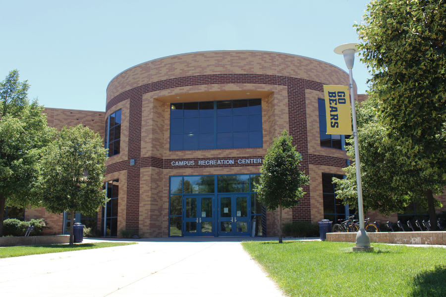 outside view of the campus recreation center
