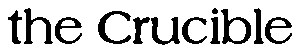 The Crucible Logo 