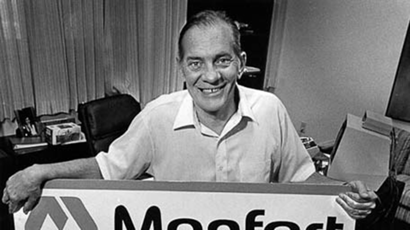 Black and white photo of Kenneth Montfort