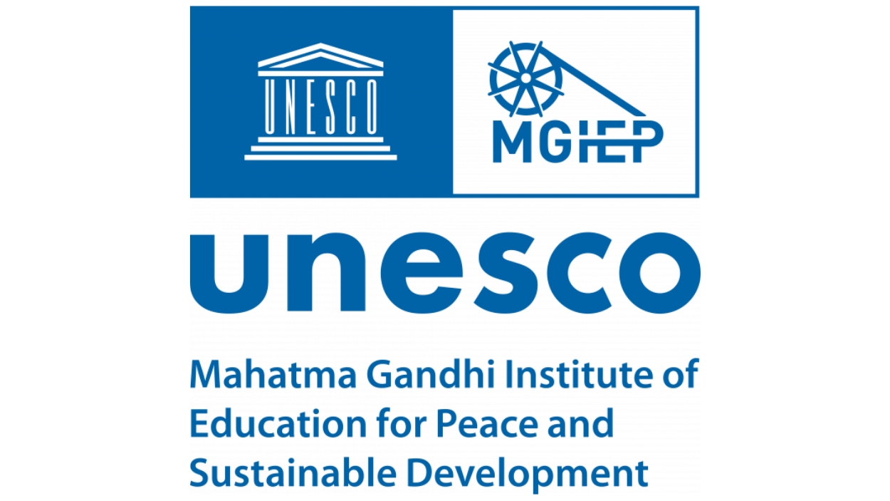 unesco Mahatma Gandhi Institute of Education for peace and Sustainable Development logo