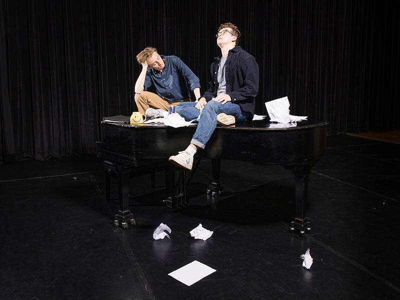 Promotional photo from [title of show] performed summer of 2025.