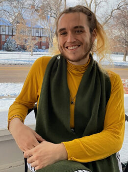 Tim Cortez smiling at the camera.