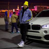 Quinn Ayers standing outside