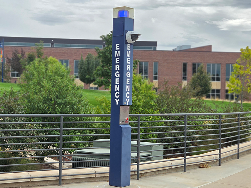UNC Emergency Pole
