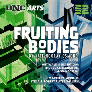 Fruiting Bodies exhibition graphic.