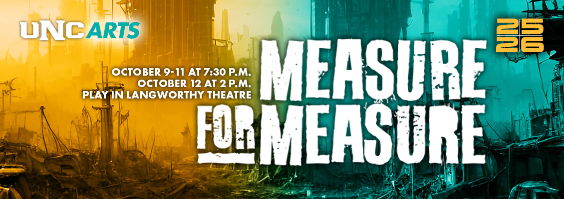 Measure for Measure production graphic.