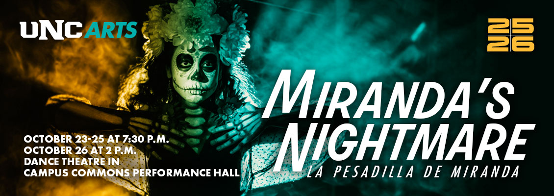 Miranda's Nightmare production graphic.