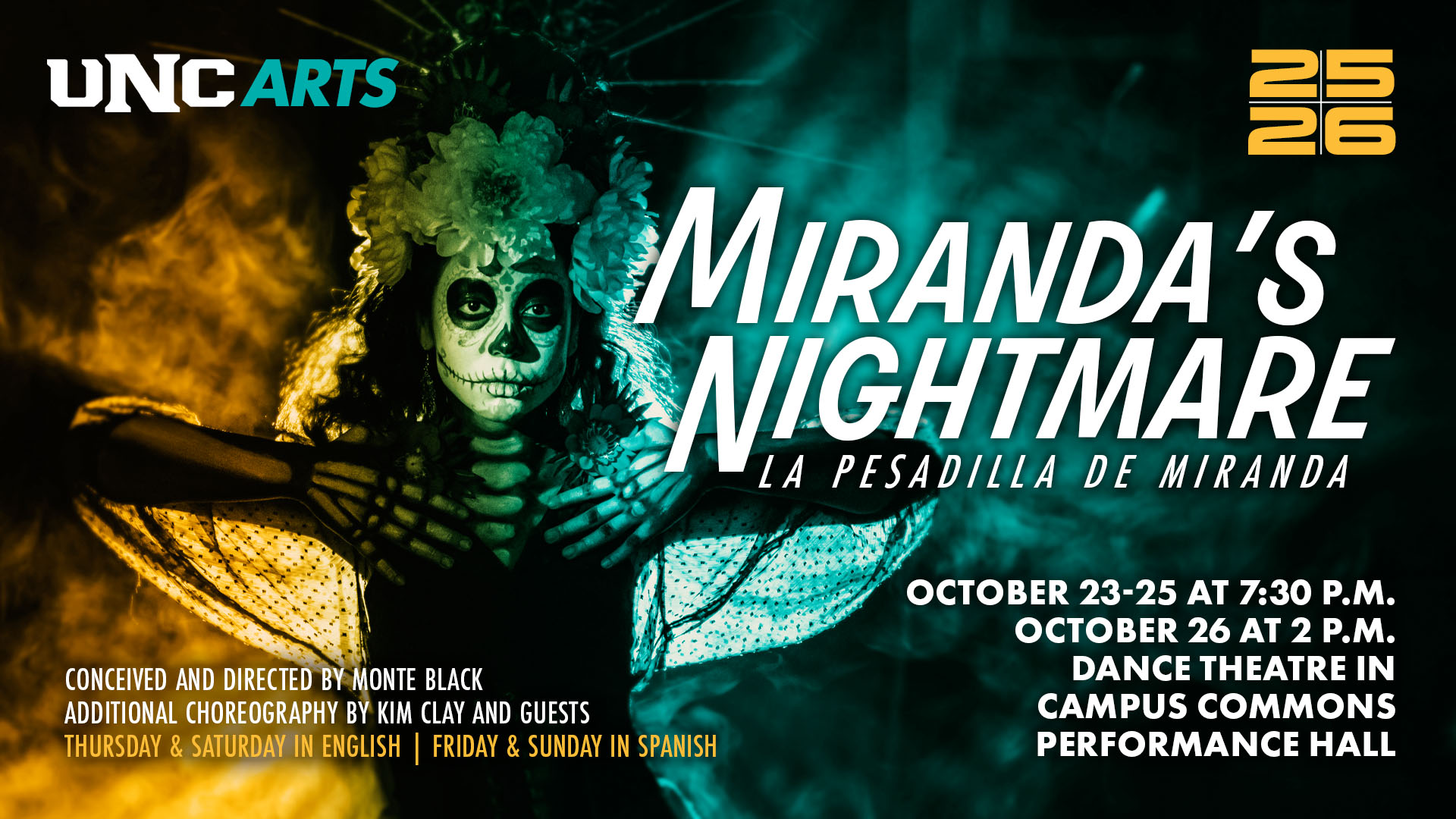 Miranda's Nightmare production graphic.