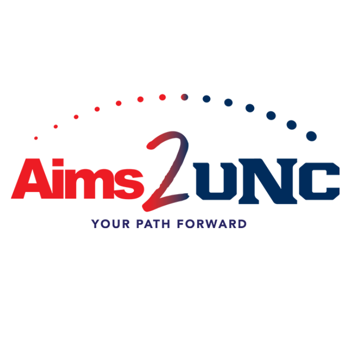The logo for Aims 2 UNC