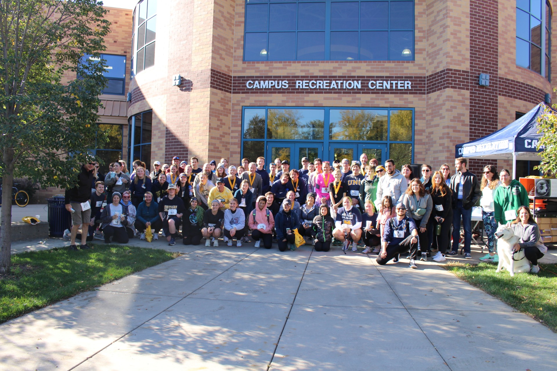 5K participants group photo