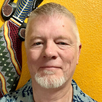 A headshot of Michael Kimball