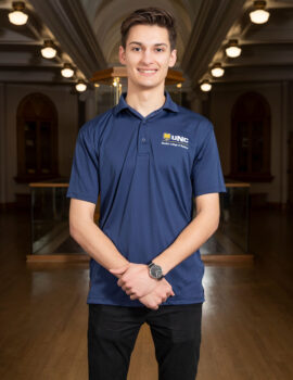 Philip Marshall smiling at the camera.