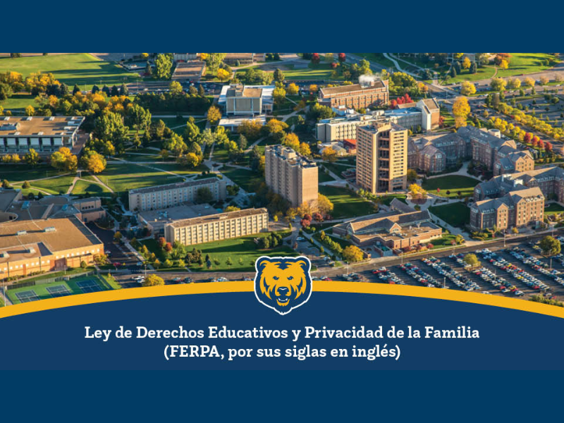 A thumbnail for the FERPA student video in Spanish