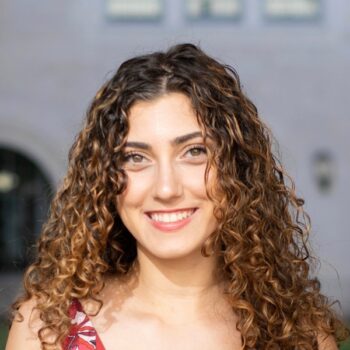 A portrait of Melina Kehtar-Navaz