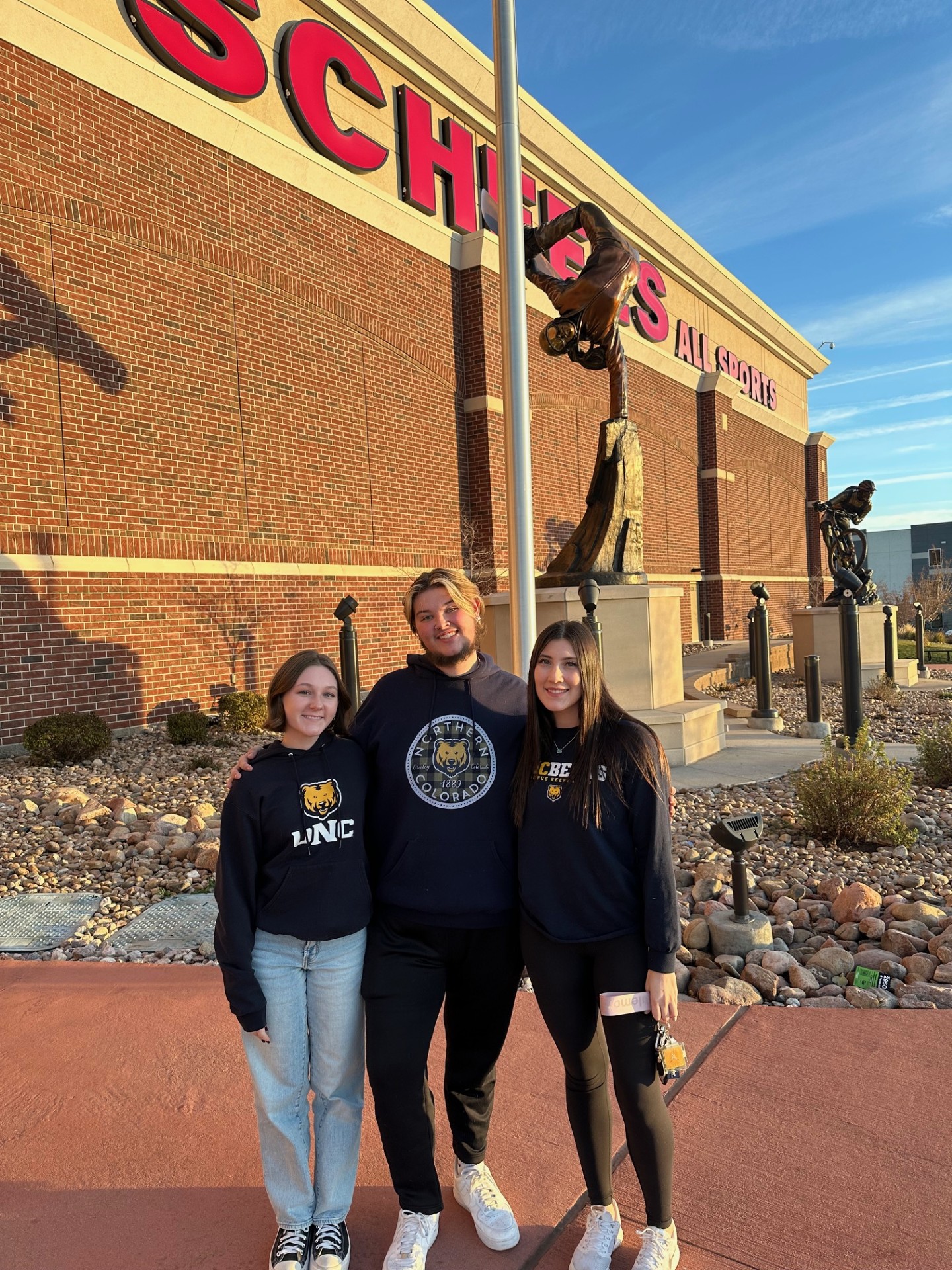 student staff at scheels