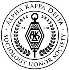 Alpha Kappa Delta Sociology Honors Society symbol 