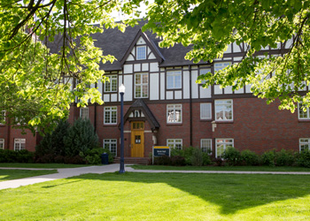 Exterior view of Bond Hall