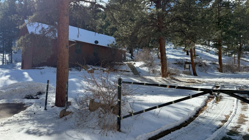 Old Man Mountain during the winter