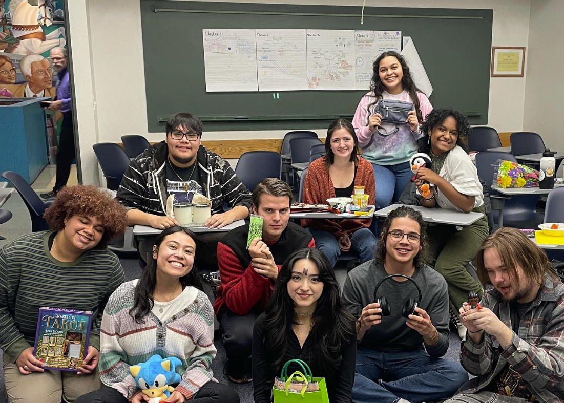 A group of students at Sociology Club