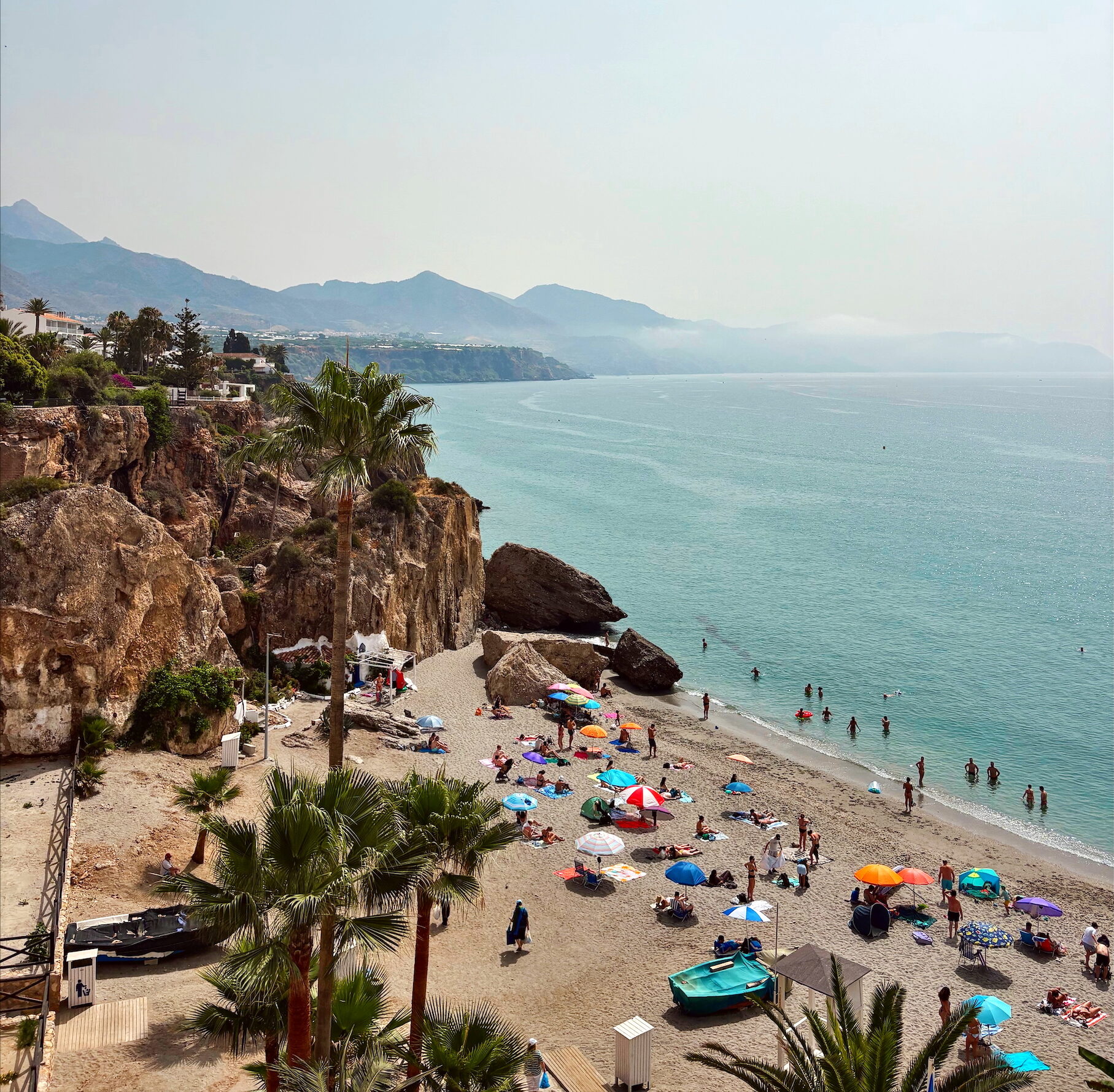 beach photo in spain