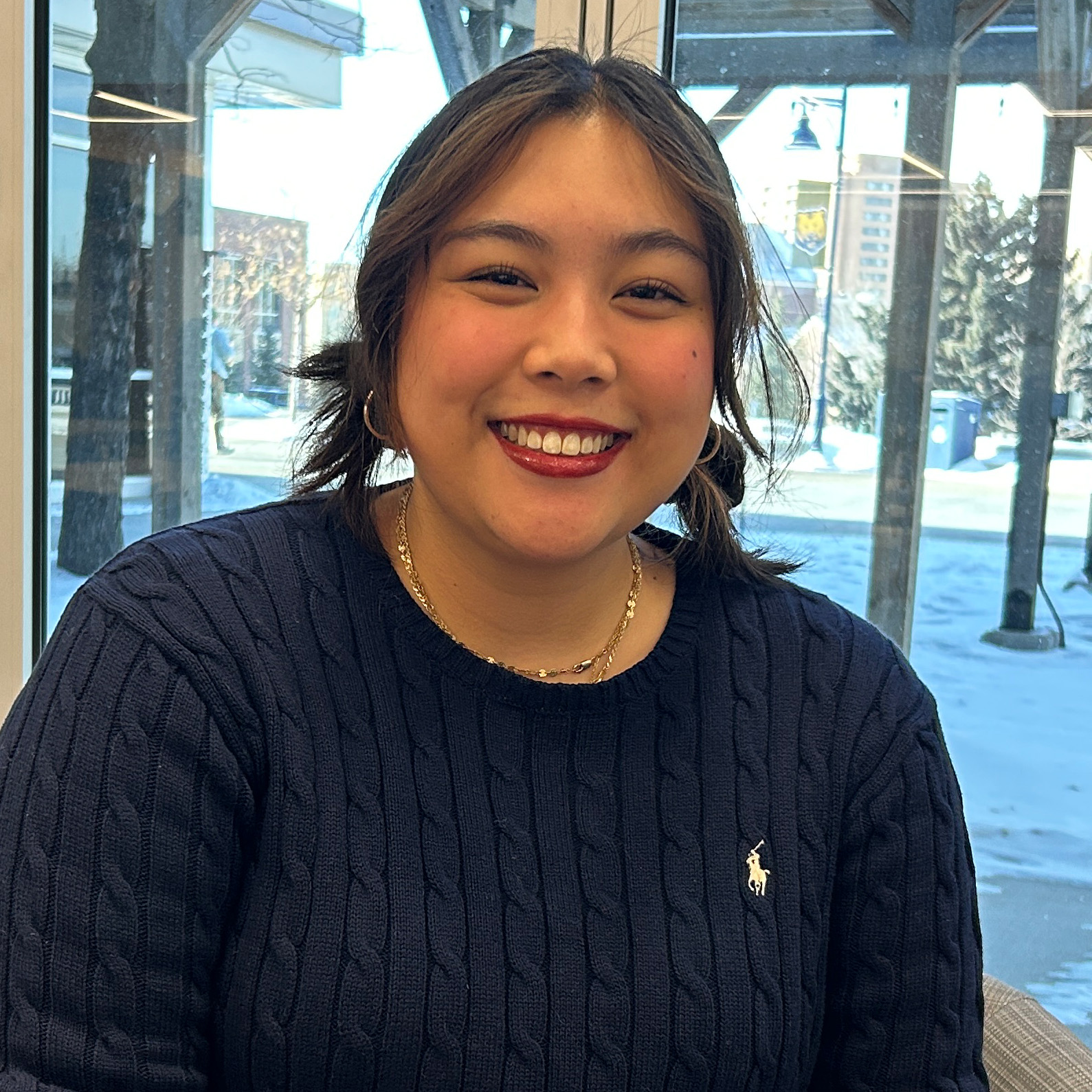 A headshot of student Lorayne Aguinaldo