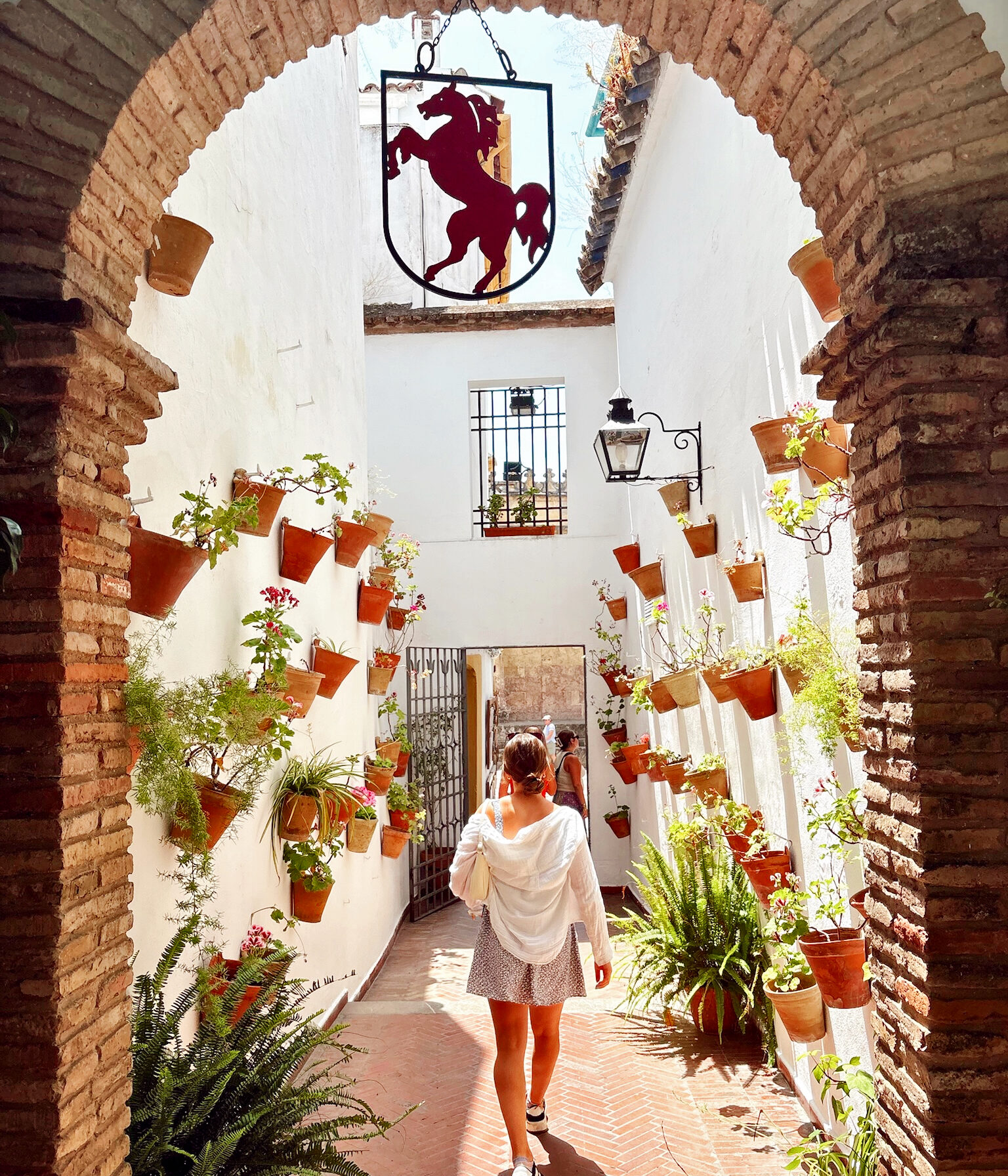 Student exploring Spain