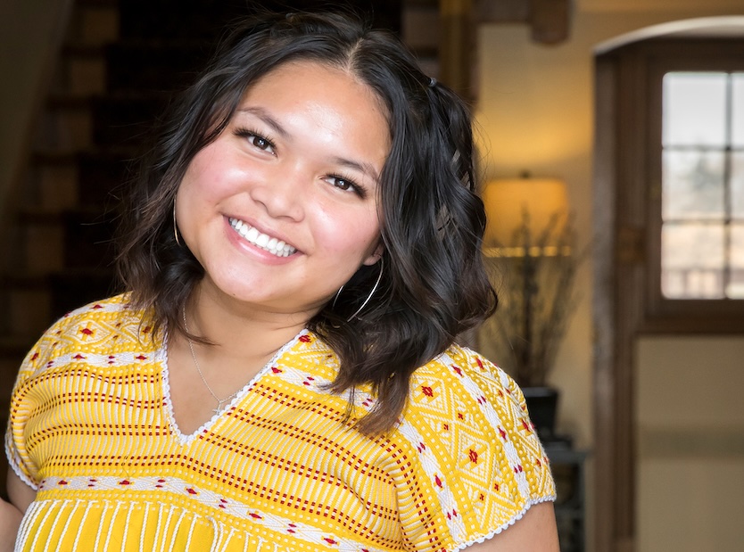 Female Burmese scholarship student