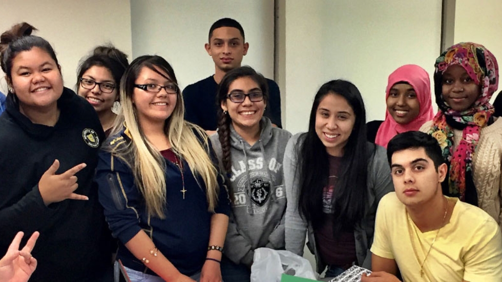 Group of University 101 Students