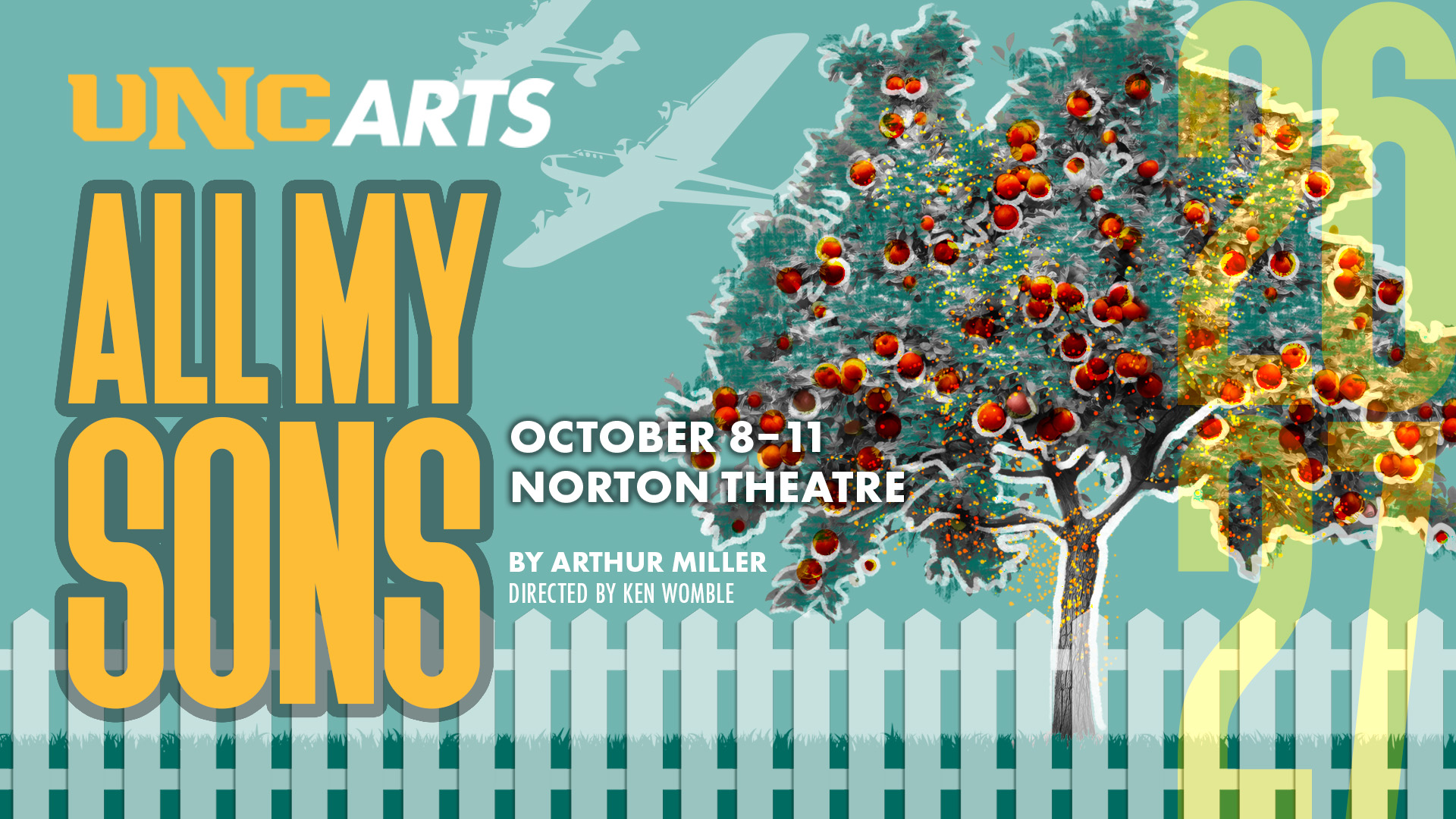 All My Sons theatre production graphic.