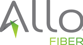 Allo Fiber sponsor logo.