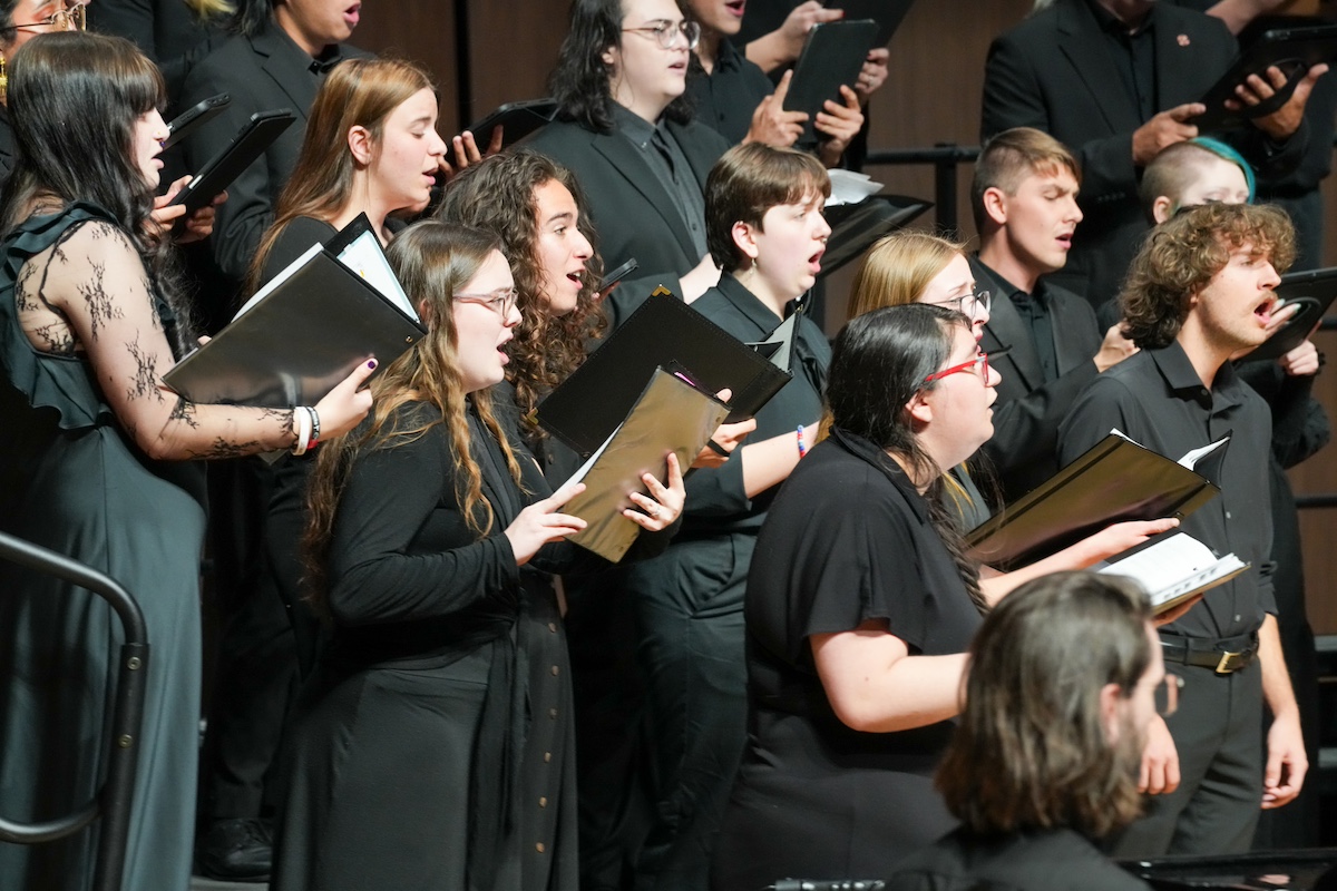 UNC choirs photo.