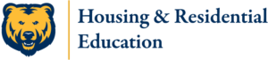 Housing and Residential Education logo.
