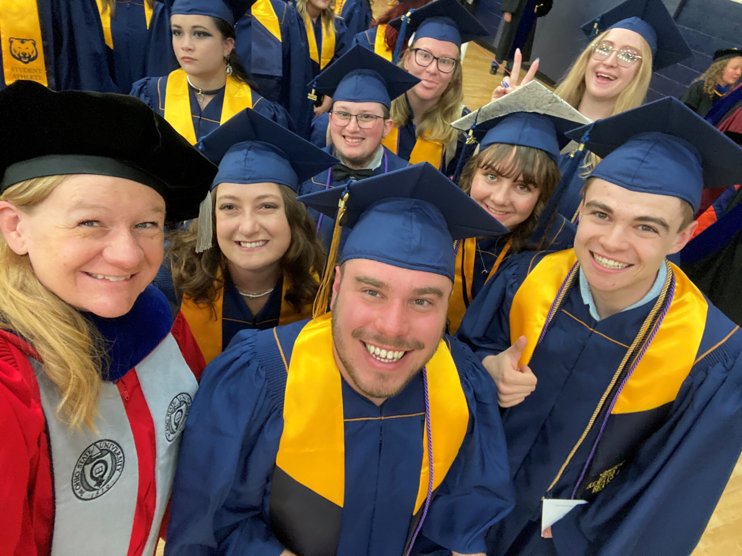 Anthropology Graduates Smiling