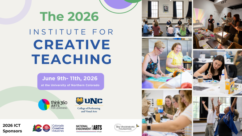Institute for Creative teaching graphic.