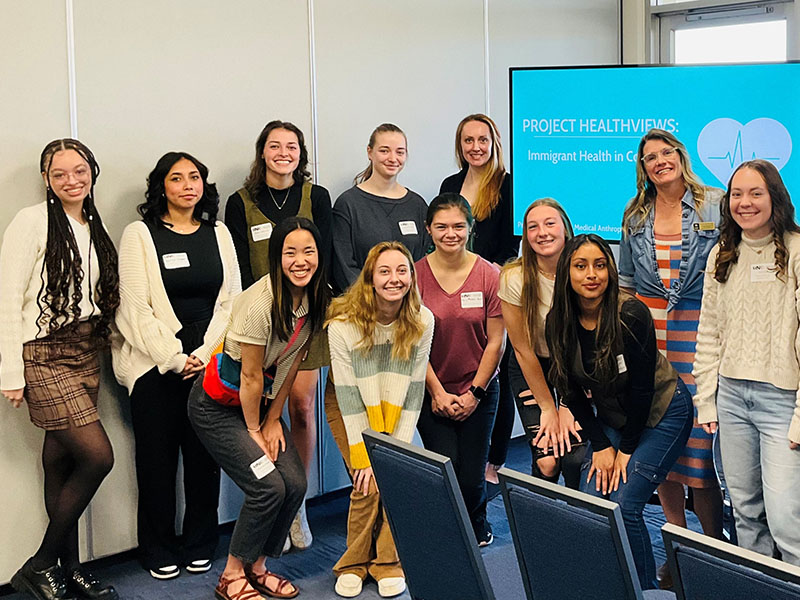 Project Healthviews Dr. Duncan and students