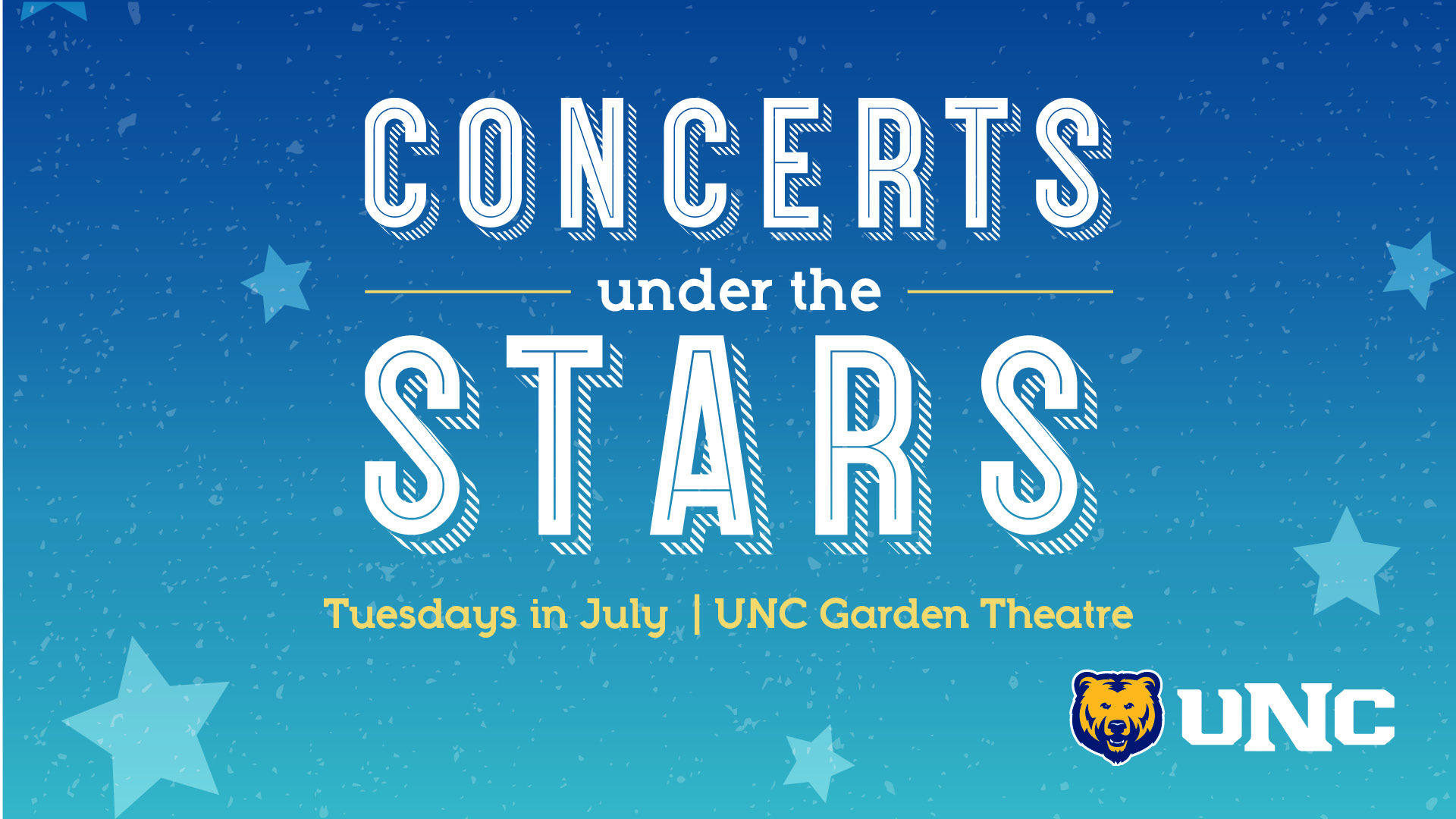 Concerts Under the Stars graphic.